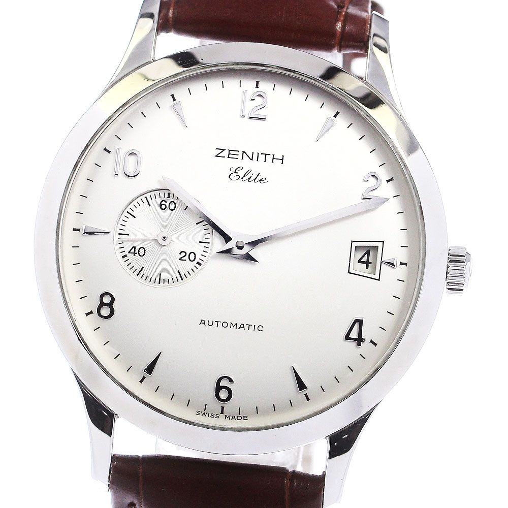 お取り寄商品 ジャンク ゼニス ZENITH automatic 自動巻き elite