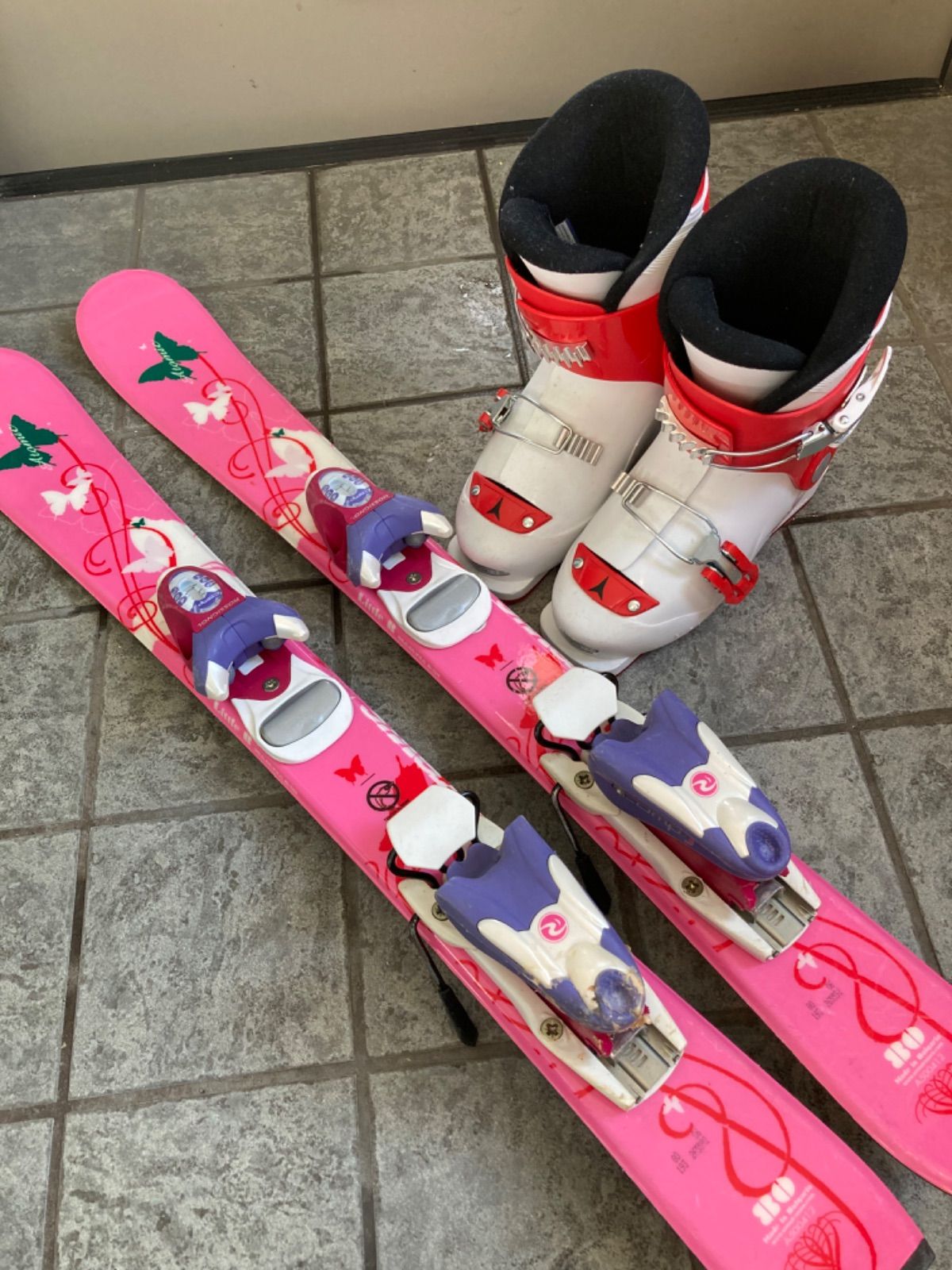 【お得4点セット】ROSSIGNOL NOMAD 140cm ブーツ ケース目立った傷汚れ無し