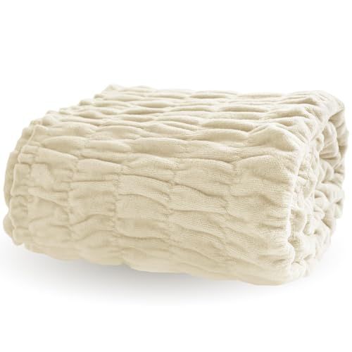 ロマンス小杉 発熱コットン ふかふかケット 吸湿発熱 毛布 ブランケット 綿100％ 綿毛布 ねむりのアトリエ