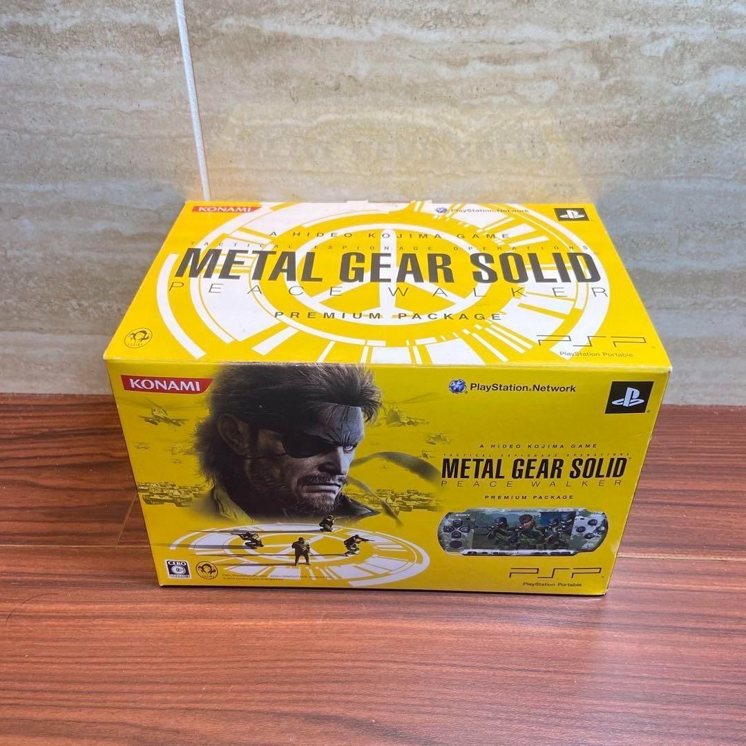 PSP 本体 3000 メタルギアソリッドピースウォーカー 3983
