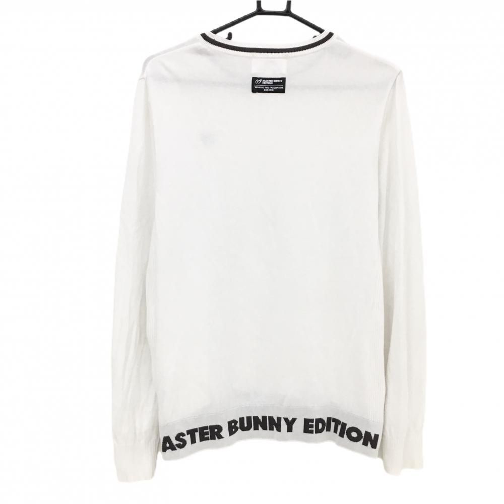 マスターバニー セーター サイズ4 美品】マスターバニー セーター 白