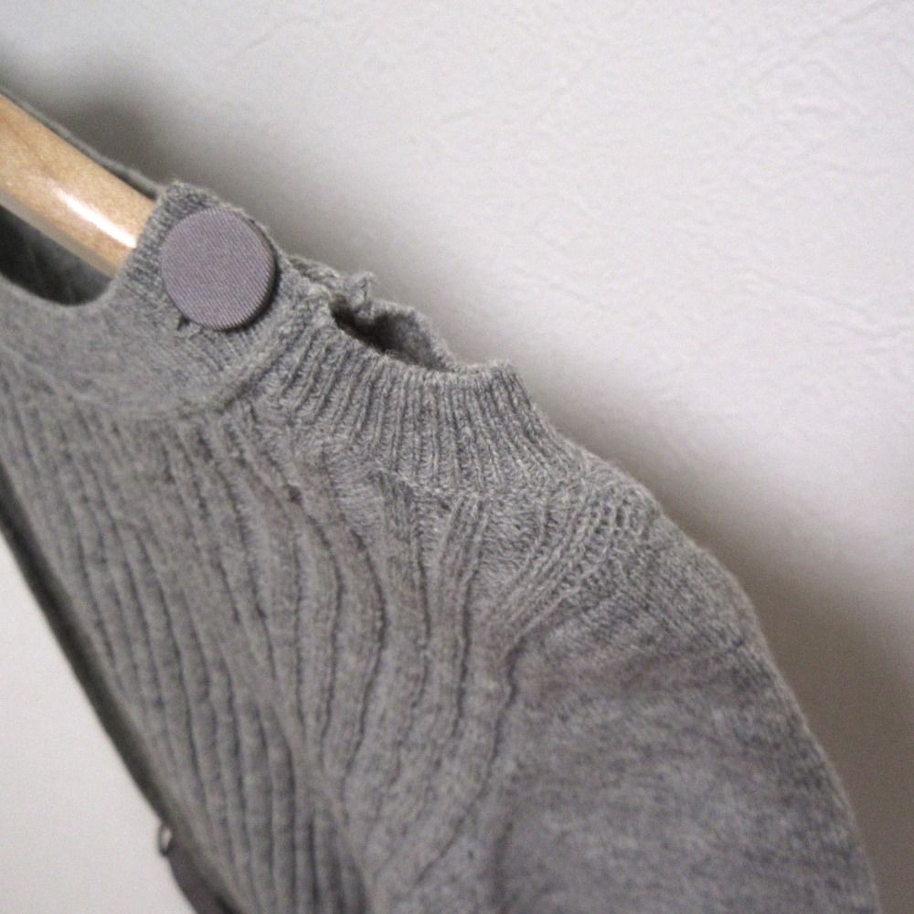 美品 LOUIS VUITTON ルイヴィトン ウール×カシミヤ ウエストベルト付き  