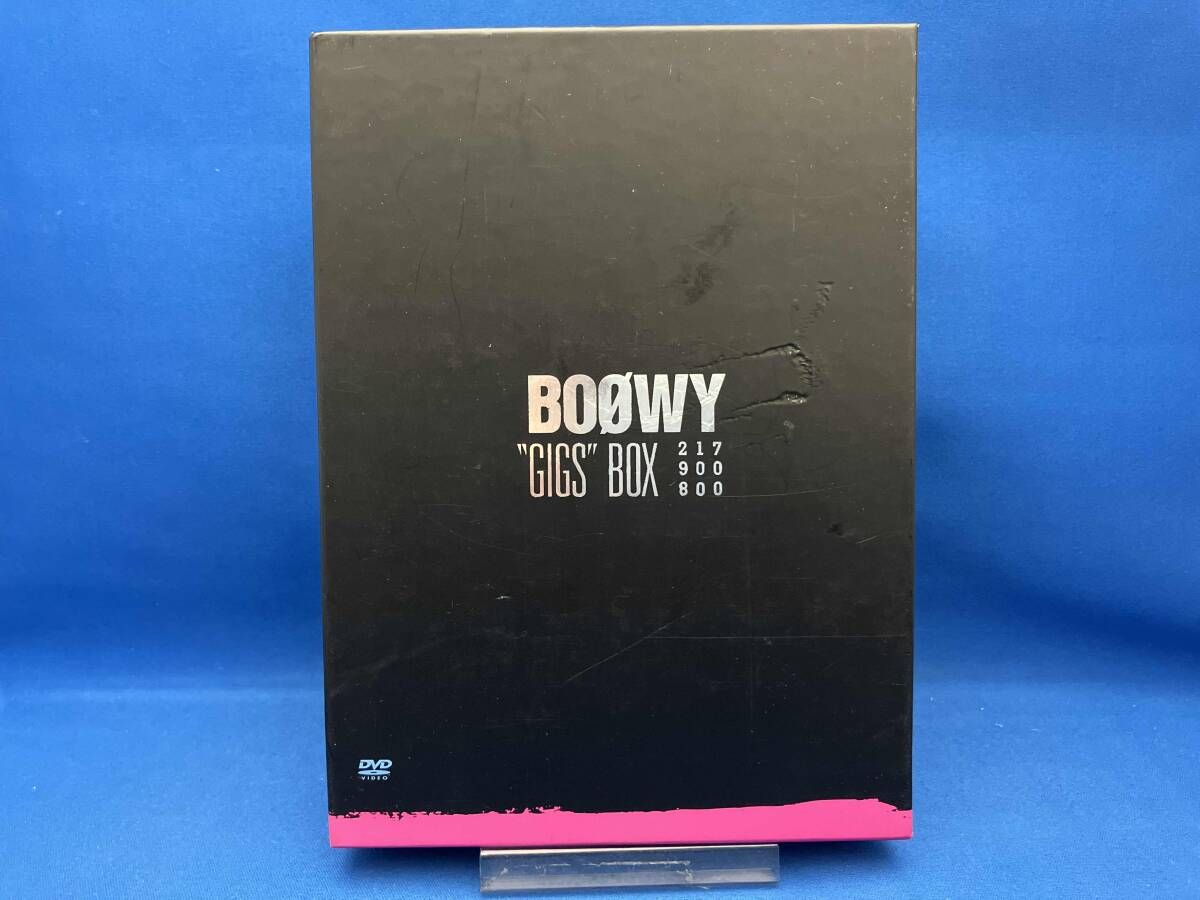 BOOWY GIGS BOX DVD8枚組 【公式通販】