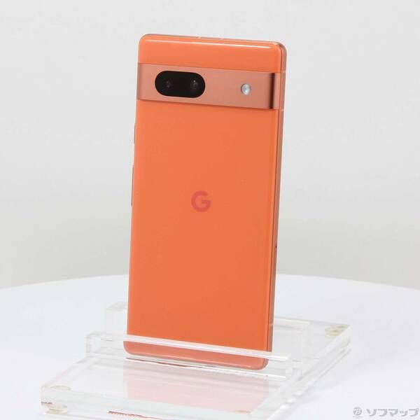 品〕 Google Pixel 7a 128GB コーラル GA04438-JP SIMフリー