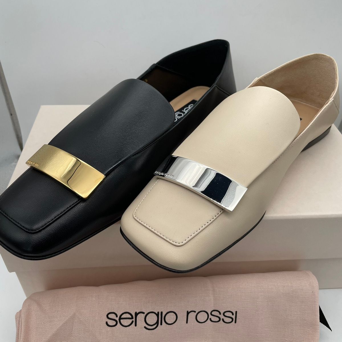 SERGIO ROSSI*sr1 スリッパ ＆ バレエ フラット - Luxury Brand Shop ...