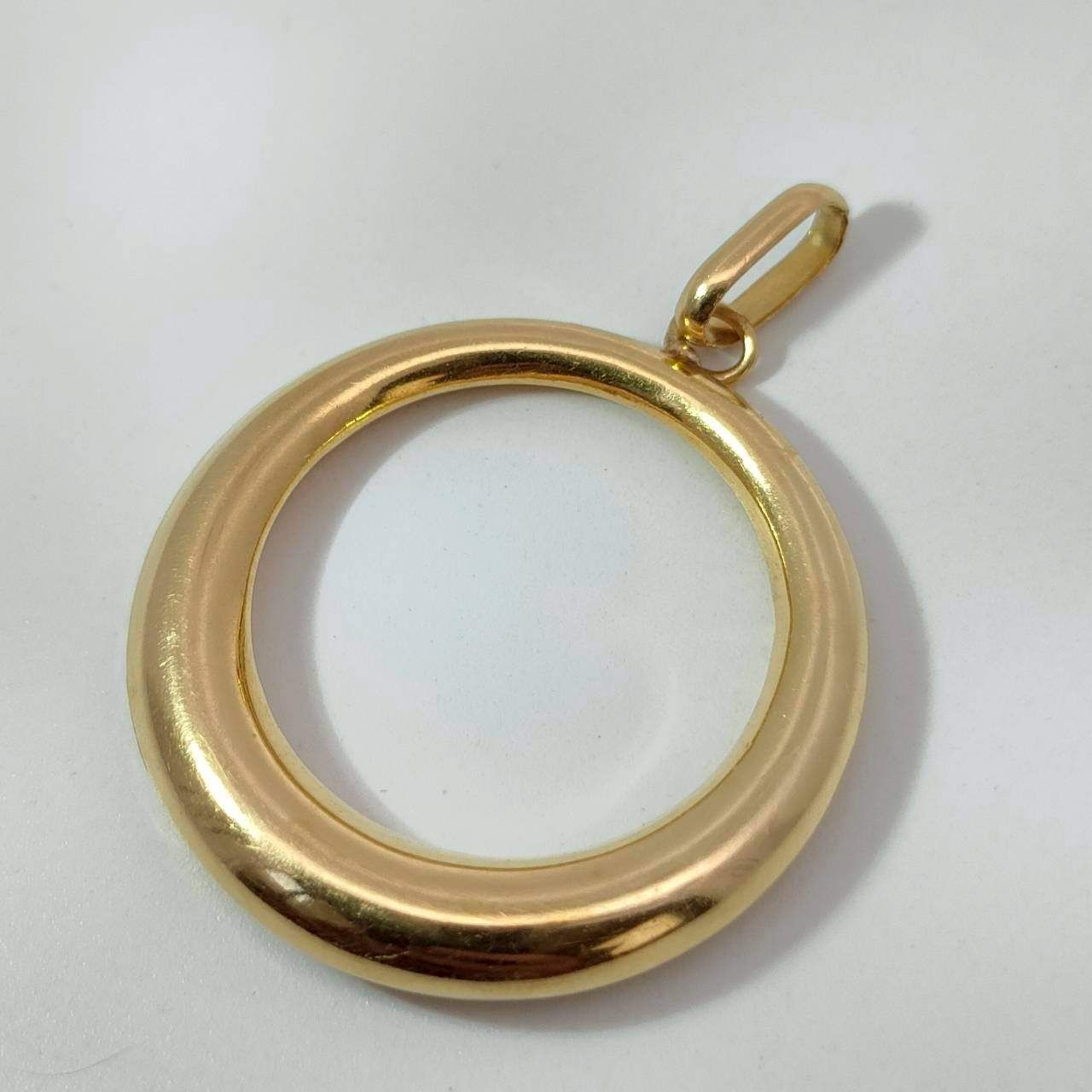 18金 K18 デザインネックレストップ男女兼用 1.16g C729 - メルカリ