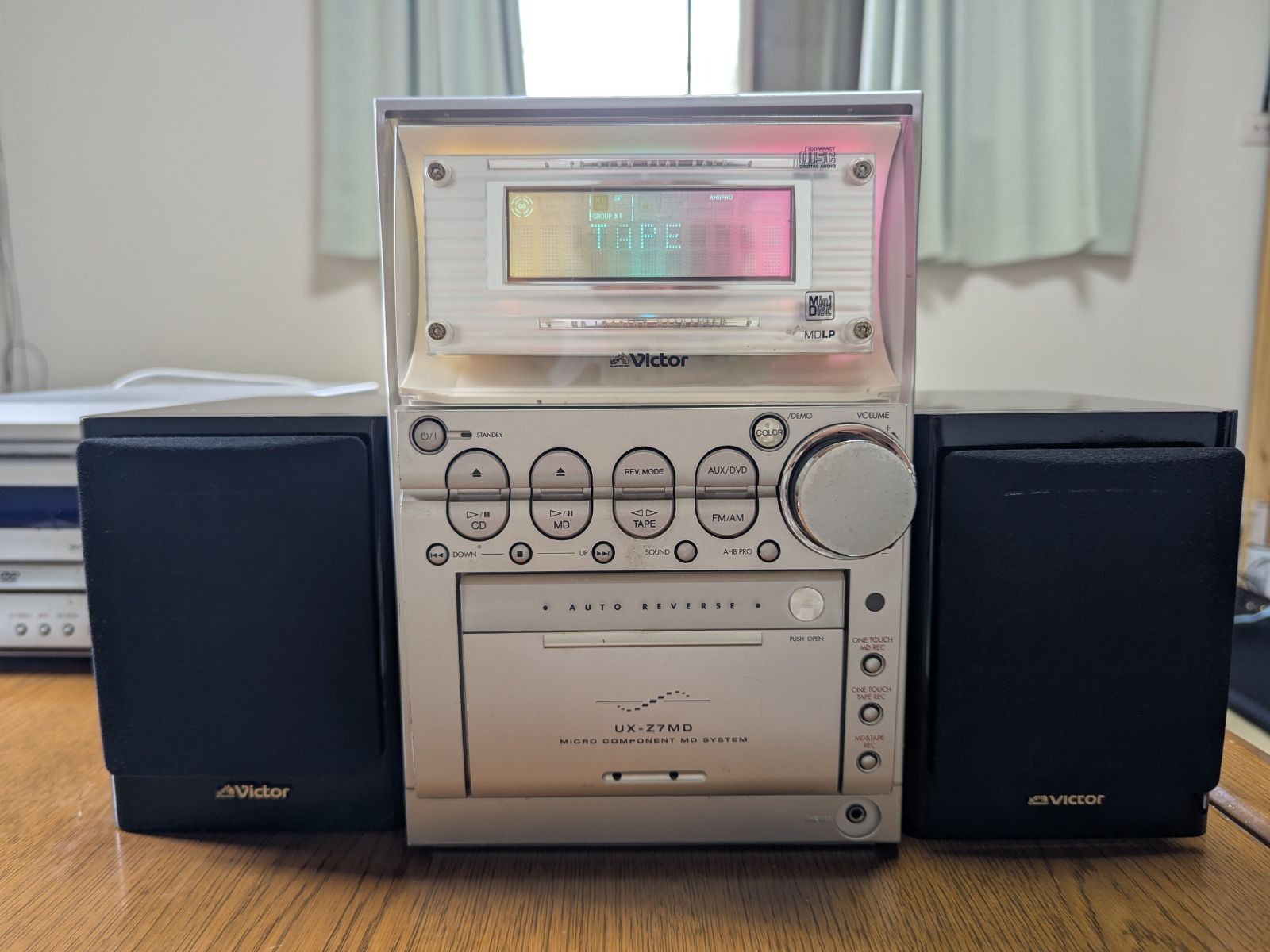 M-TN 129] Victor ビクター ミニコンポ CA-UXZ7MD-S ビクター