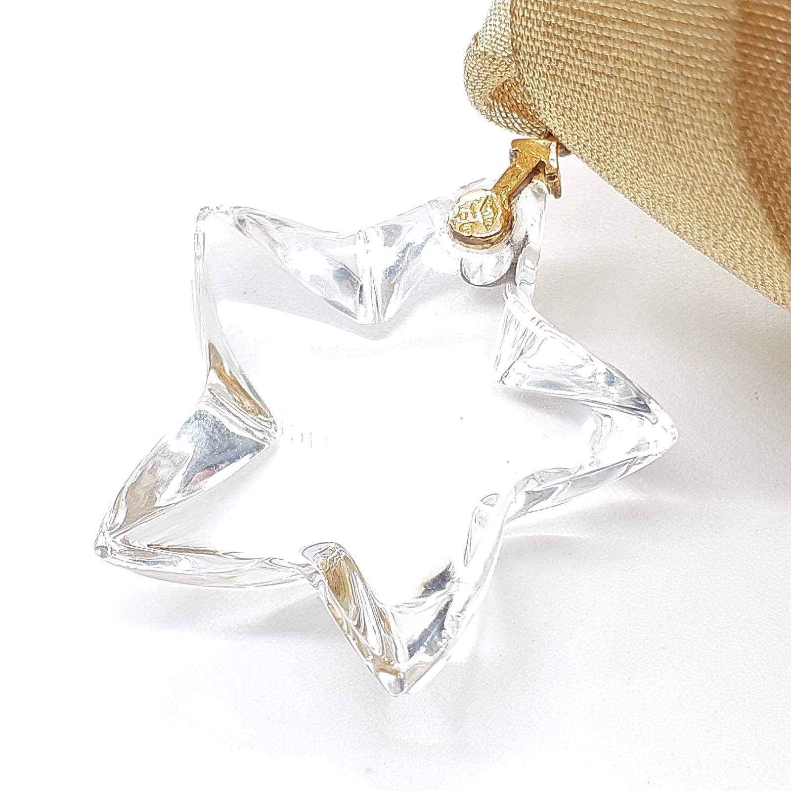 Baccarat バカラ ネックレス ペンダント スターレット K18 750 バカラ