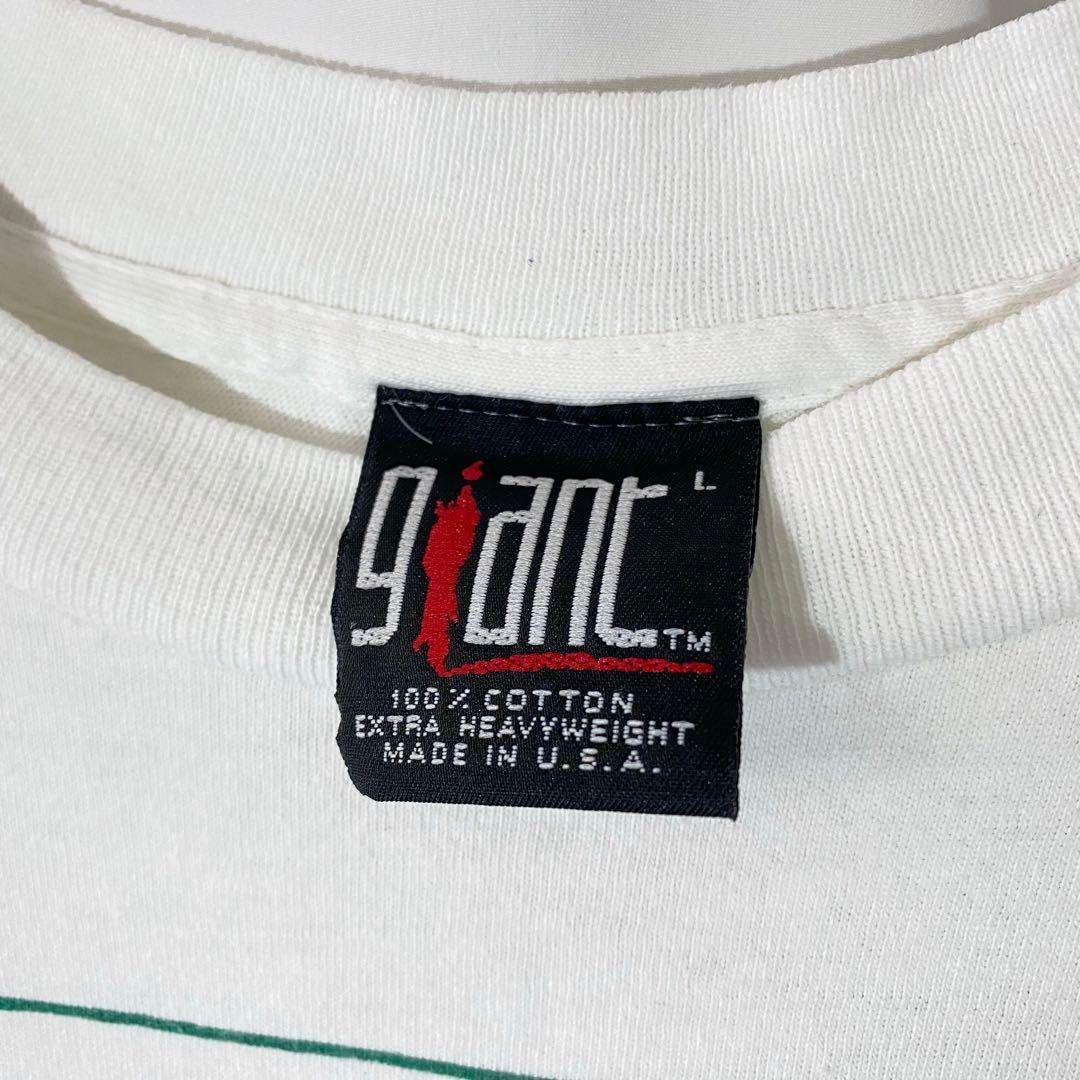 ヴィンテージ 古着 90s USA製 giant ロック バンド Tシャツ WALDEN WOODS コンサート ドンヘンリー イーグルス メッセージ  詩人 ソロー 森の生活 白 ホワイト Lサイズ - メルカリ