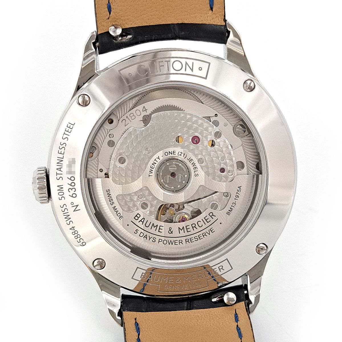 ボーム＆メルシエ クリフトン ボーマティック デイト M0A10467 自動  