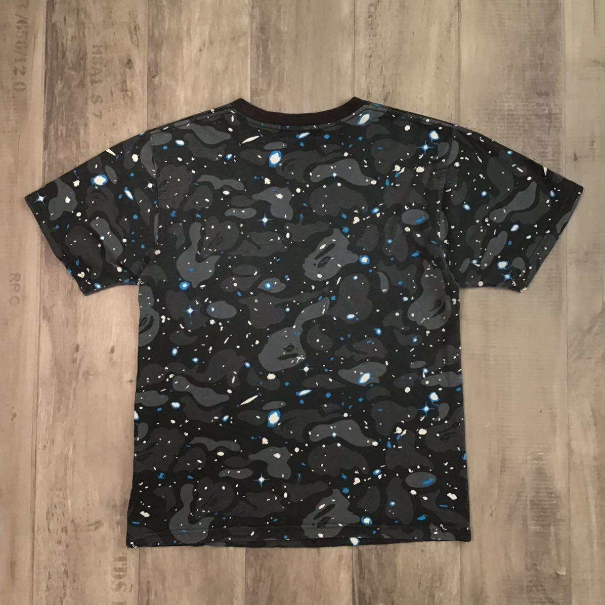 ☆蓄光☆ Space camo Big Head Tシャツ Sサイズ a bathing ape BAPE 