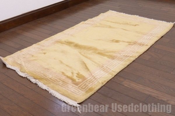 RAGL215 ビンテージトライバルラグ ウール絨毯 117cm×62cm 高品質，低価 RAGL215 ビンテージトライバルラグ ウール絨毯 117cm×62cm