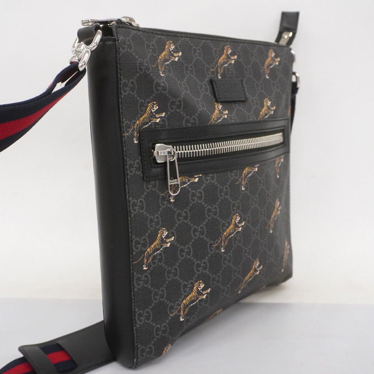 5cd4600】グッチ ショルダーバッグ GGスプリーム トラ 474137 PVC  