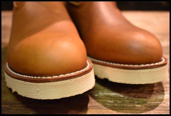 【9.5E 良品 97年製 緑犬タグ 犬刻印】レッドウィング 866 ペコス ブーツ 茶 オロイジナル ブラウン redwing pecos HOPESMORE REDWING 866 サイズ6 97年製 ペコスブーツ レッドウィング 97年製