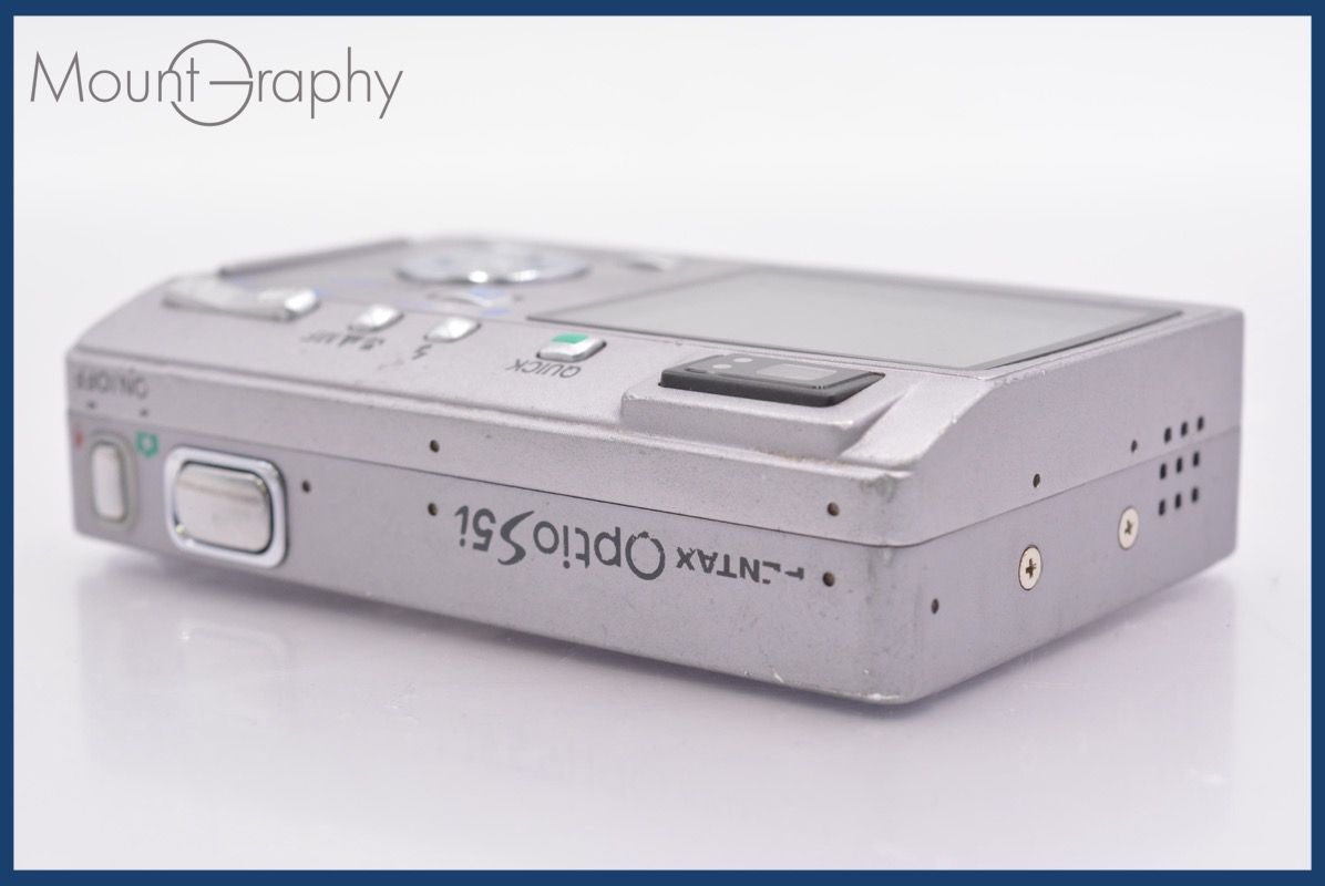 ☆特別特価☆ ペンタックス PENTAX Optio S5i 3x 同梱可 #mj3592