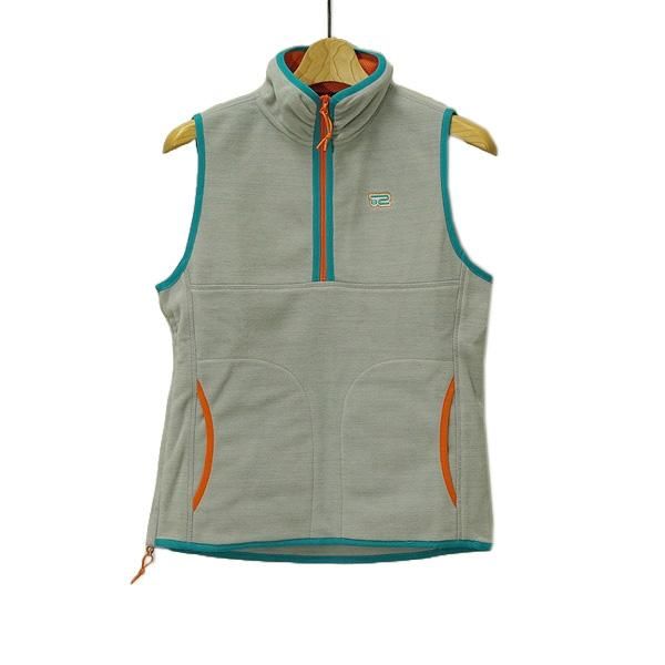 Callaway レディース フード付きダウンベスト 紺 Lサイズ サイド