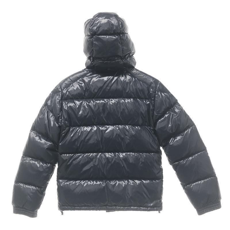 MONCLER K2 00サイズ ダウンジャケット フード付き ネイビー MONCLER K2 00サイズ ダウンジャケット フード付き ネイビー