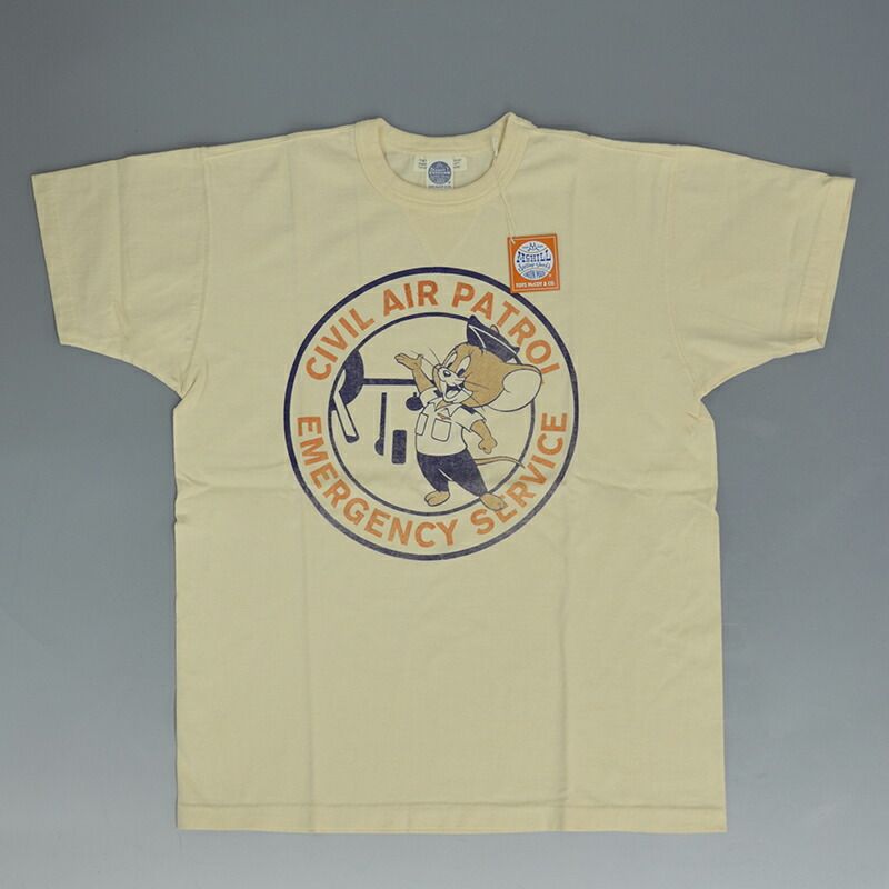 トイズマッコイ 新品 ミリタリー Tシャツ TMC2013 サイズXL アイボリー Toys McCoy #fz0853●2