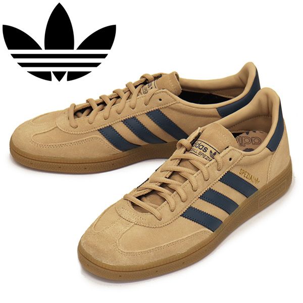 adidas (アディダス) JH5435 HANDBALL SPEZIAL スニーカー ウォームサンドストーンxプリラブドインクxゴールドメタリック AD292 28.5cm
