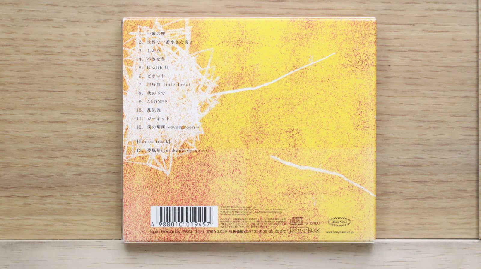 国内盤CD☆アクアタイムズ/Aqua Timez□ ダレカの地上絵
