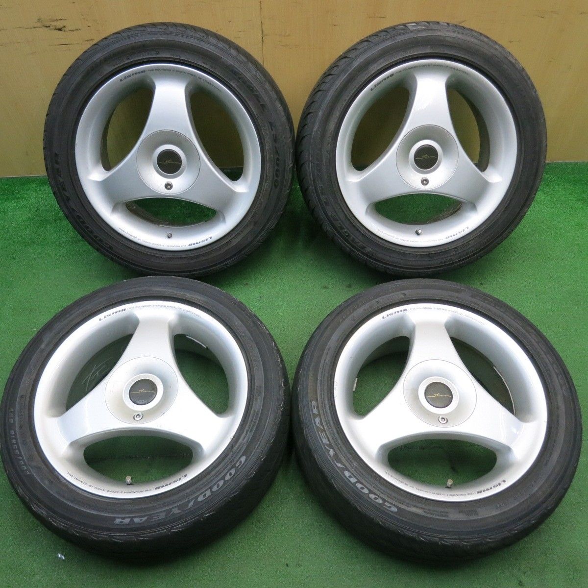 4本価格 LiSMO Stern 205|55R16 グッドイヤー イーグル LS2000 シュテルン リスモ 16インチ PCD100|4H 5H マルチ 5051704TNノ