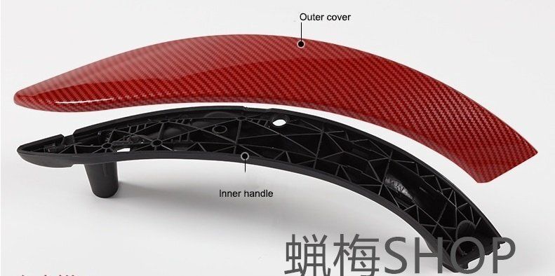 インテリアアームレストパネルプルハンドル