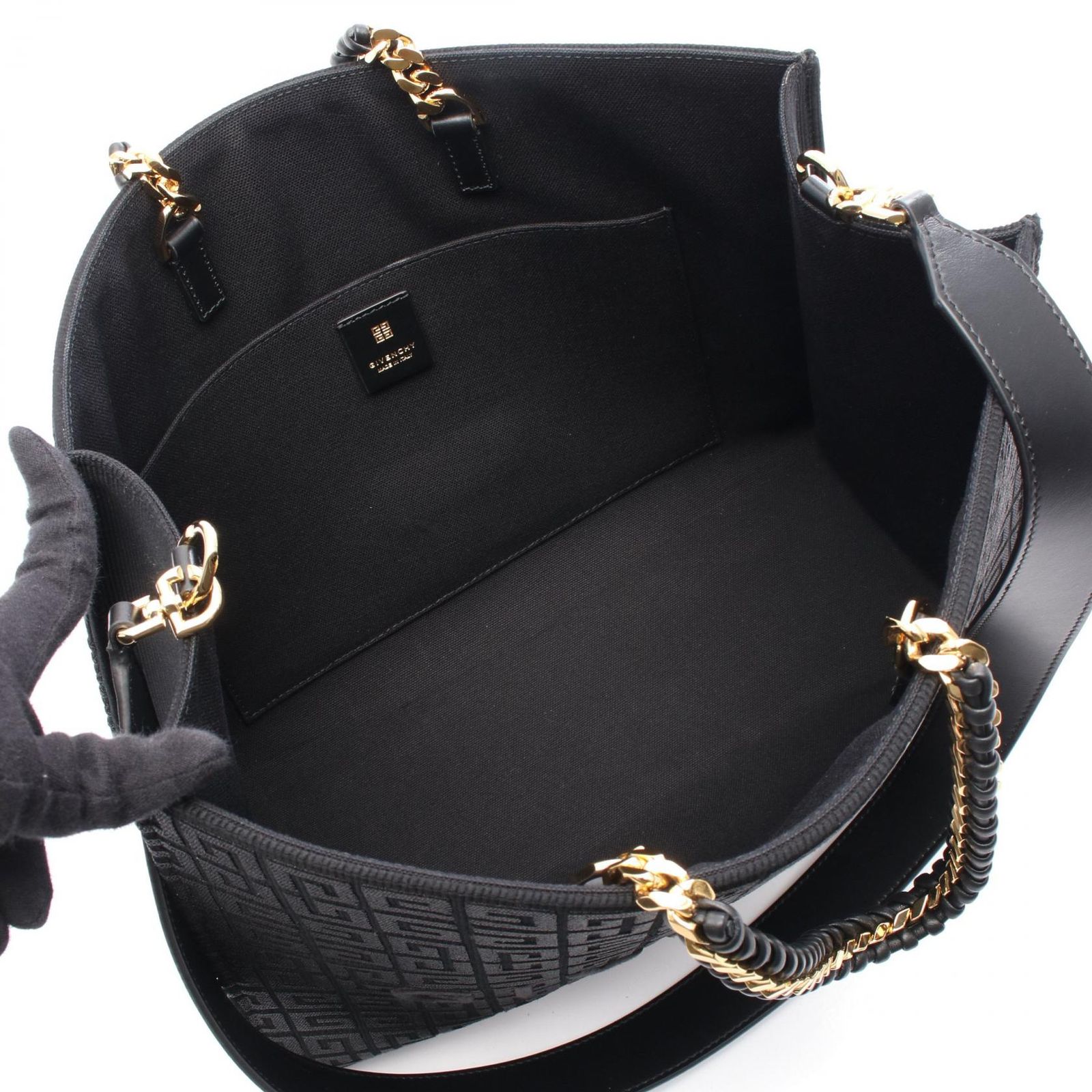 ジバンシィ GIVENCHY トートバッグ Gトート ミディアム ブラック 