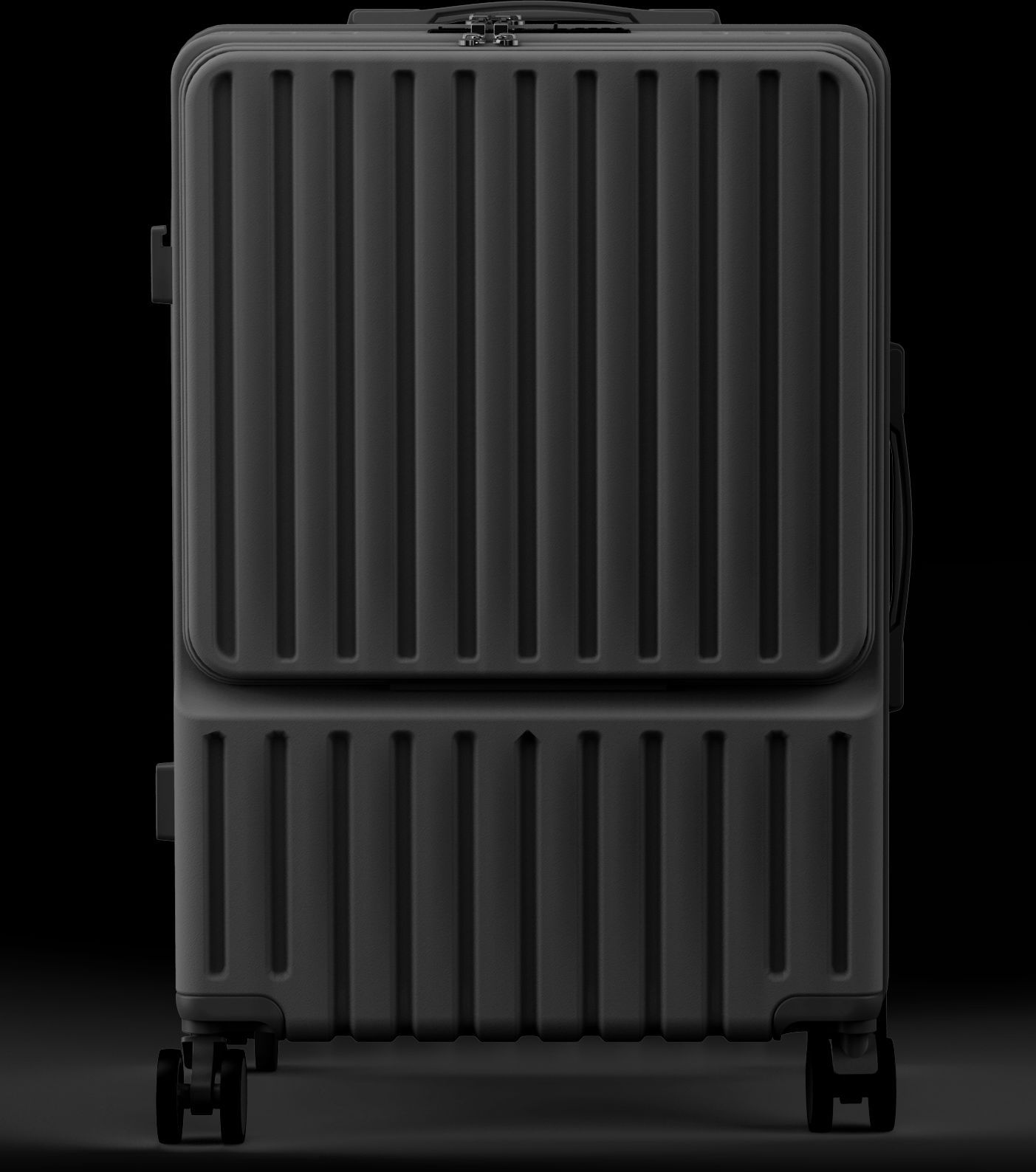 スーツケース 前開き 機内持ち込み キャリーケース フロントオープン