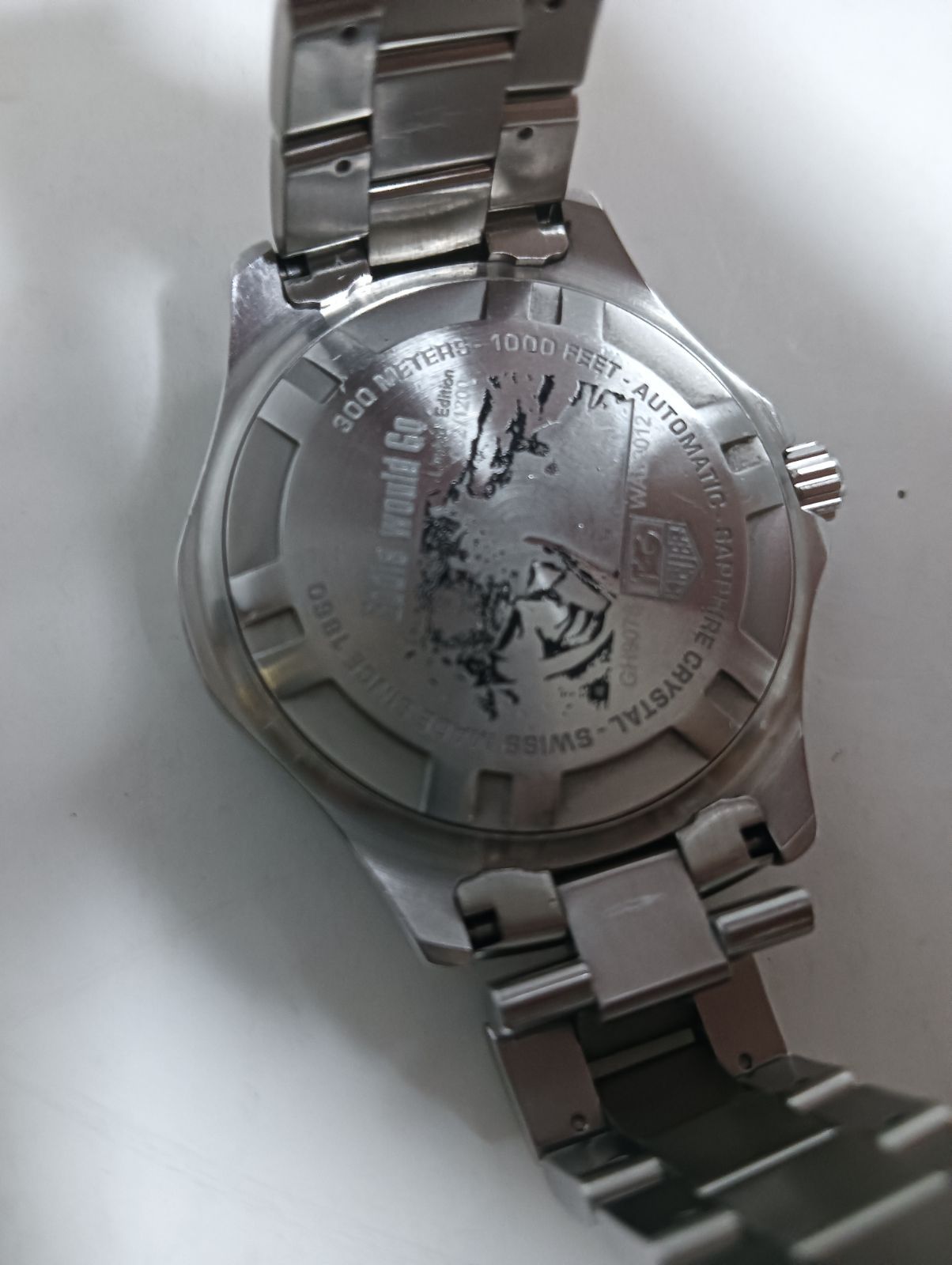 タグホイヤーエディアイカウ限定モデル 楽天市場】タグホイヤー TAG HEUER WAB2012 アクアレーサー