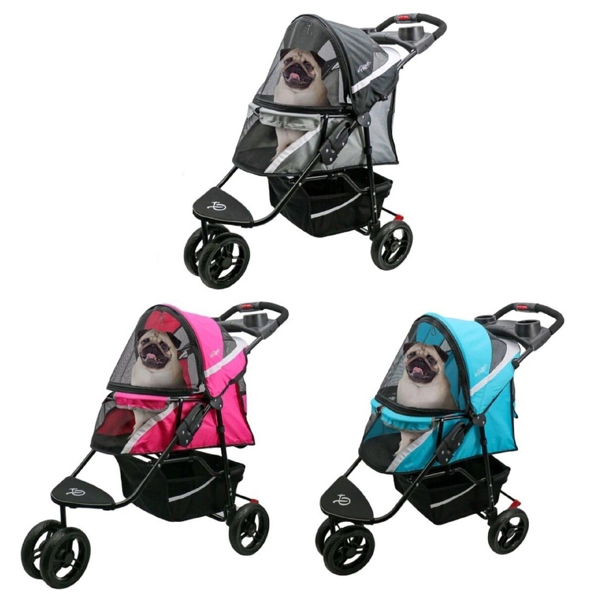 コストコ商品 Petique ぺティーク レボリューショナリー ペットカート 3色 ct68949