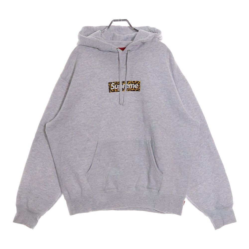 Supreme シュプリーム パーカー グレー XL 3303324N0545 SUPREME (シュプリーム) 24SS Shanghai Box Logo Hooded