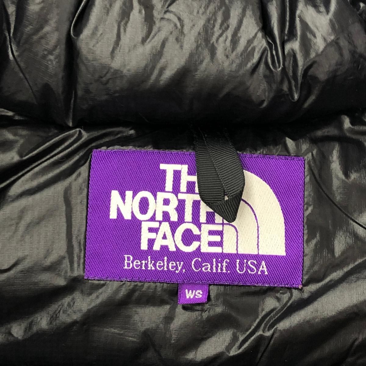 良好 THE NORTH FACE ザノースフェイスパープルレーベル ダウン 