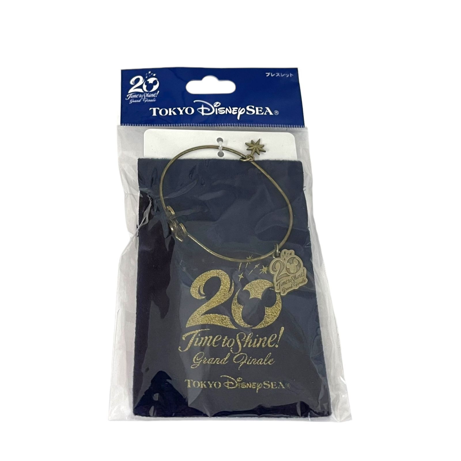 ディズニー 20周年 グランドフィナーレ ブレスレット＆チャーム