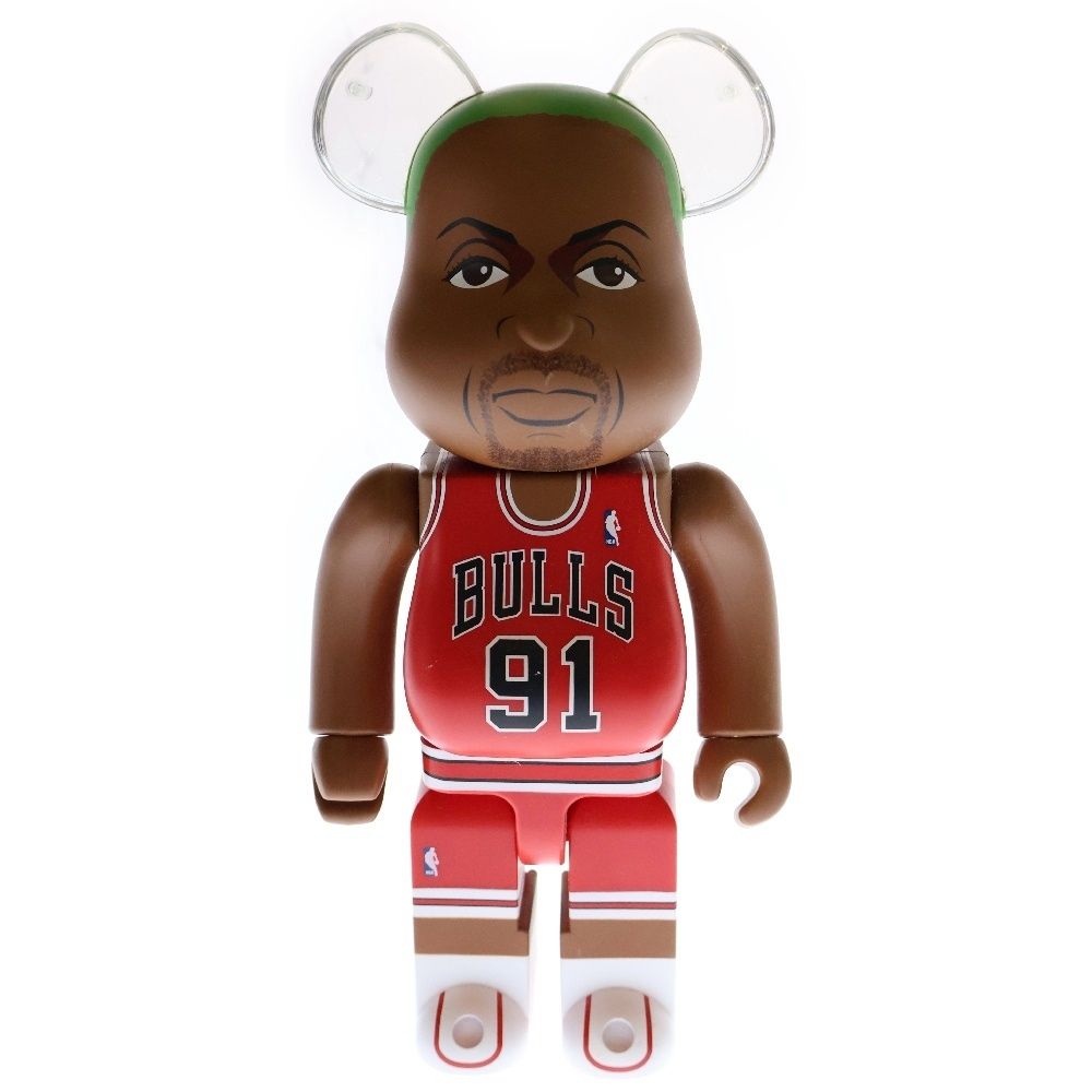MEDICOM TOY メディコムトイ BE RBRICK Dennis Rodman Chicago Bulls 400% ベアブリック デニス ロッドマン シカゴ ブルズ 人形 フィギュア ブラウン|レッド