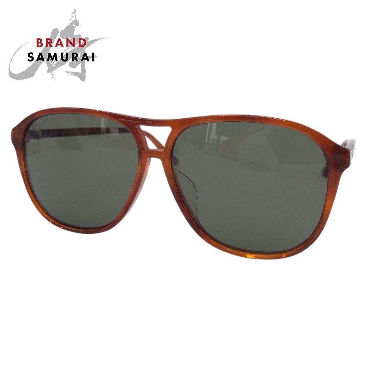 GUCCI グッチ ブラウン プラスチック GG0016 SA 004 59□13 145 サングラス メンズ 409896
