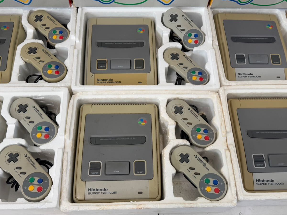 E スーパーファミコンソフト 6本セット箱説付 SFC スーパーファミコン 本体・コントローラー・ゲームソフト6本