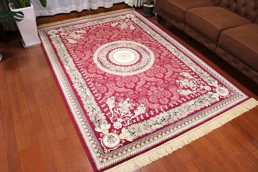 ペルシャ柄絨毯 200×290 新品未使用 大判ラグ カーペット 訳あり ペルシャ柄絨毯 200×290 新品未使用 大判ラグ カーペット 訳あり