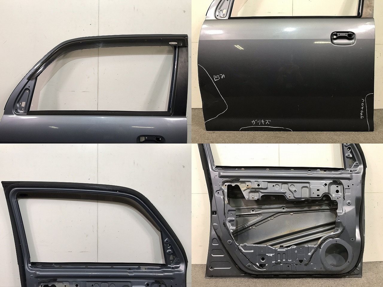 ミラジーノ L650S/L660S 純正 左フロントドア バイザー付