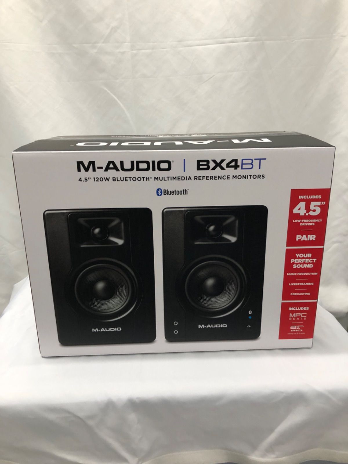 M-Audio BX4BT モニタースピーカー 4.5インチ 120W Bluetooth対応