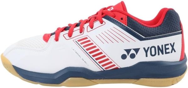 【新品・5営業日で発送】YONEX ヨネックス パワークッションストライダーフロー (SHBSF1) 色 : WH／NV／レッド サイズ : 27.0 