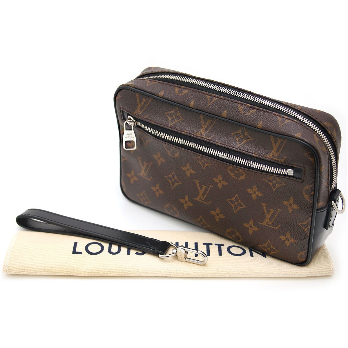中古 中古AB LouisVuitton ルイヴィトン マカサー ジッピーXL M61506 