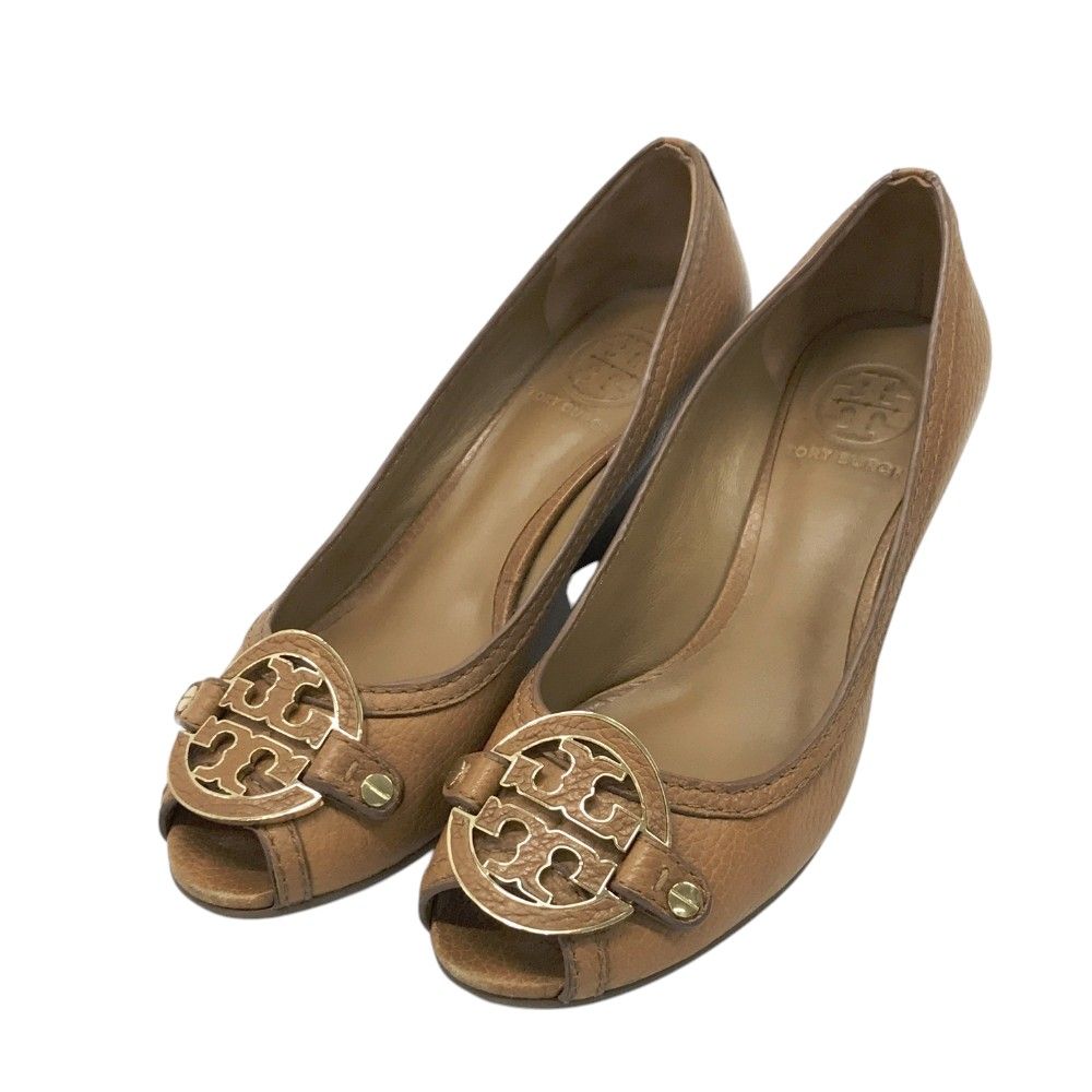 【新品未使用】トリーバーチ パンプス ウェッジソール スエード 金 6 23cm 新品未使用】トリーバーチ パンプス ウェッジソール スエード 金