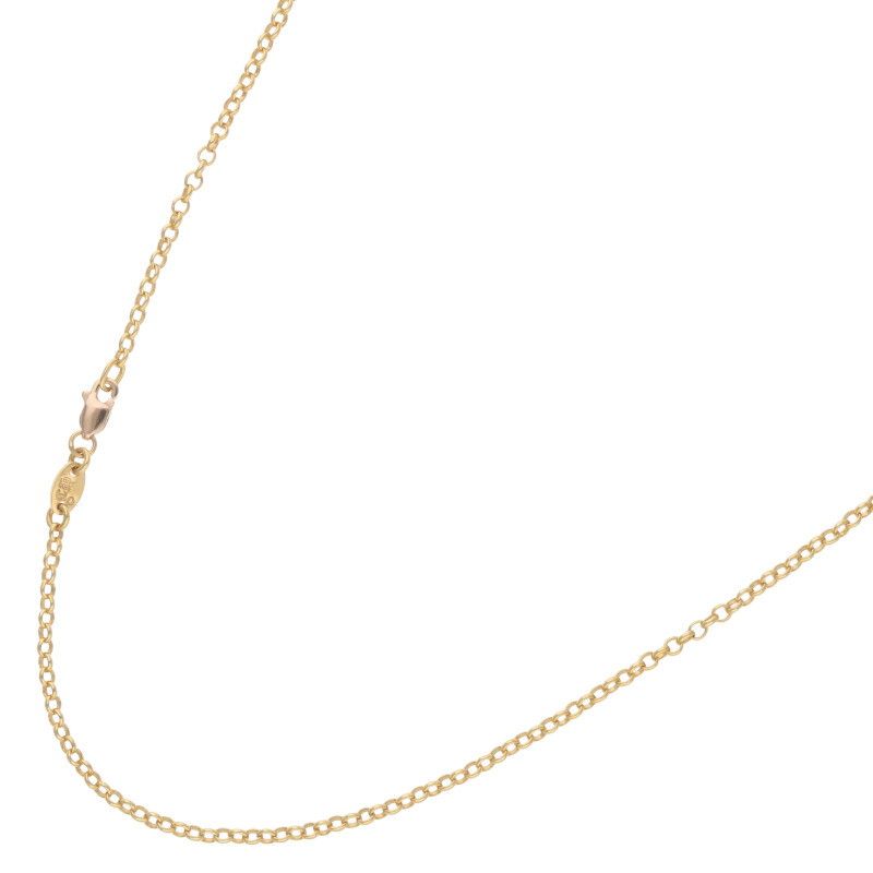 クロムハーツ 22K NECKCHAIN R18/ロールチェーン18inch ゴールド