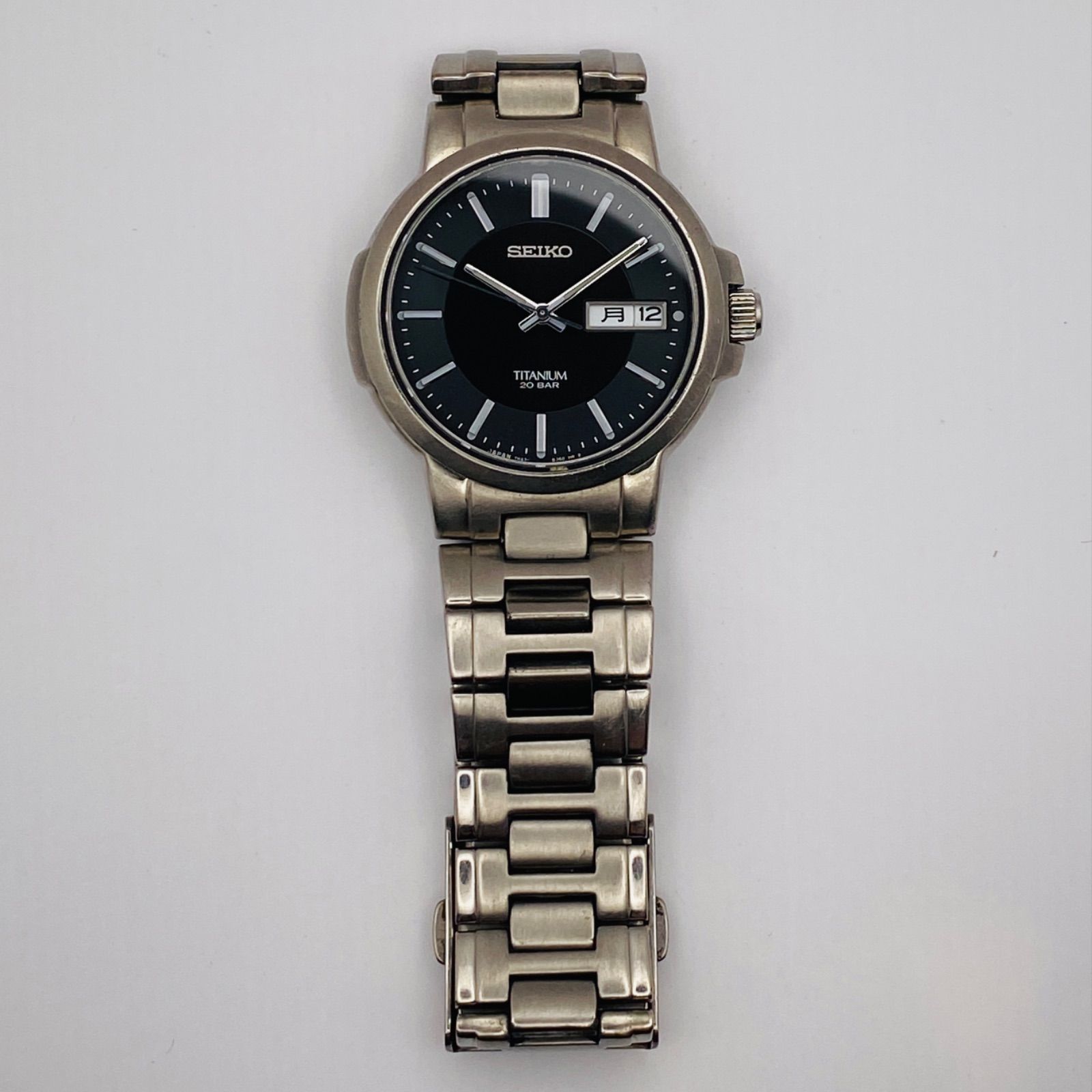 T015）希少 良品 稼動品 SEIKO セイコー スピリット チタニウム 7N43 