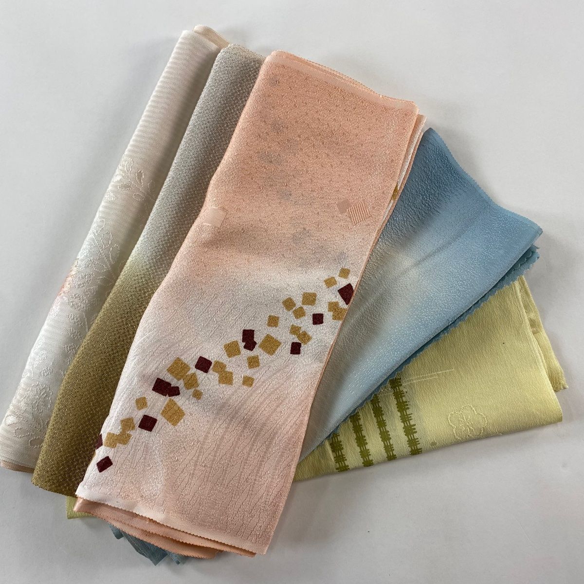 平和屋着物☆和装小物 帯揚げ10枚セット 正絹 逸品 DAAX2019xg 平和屋