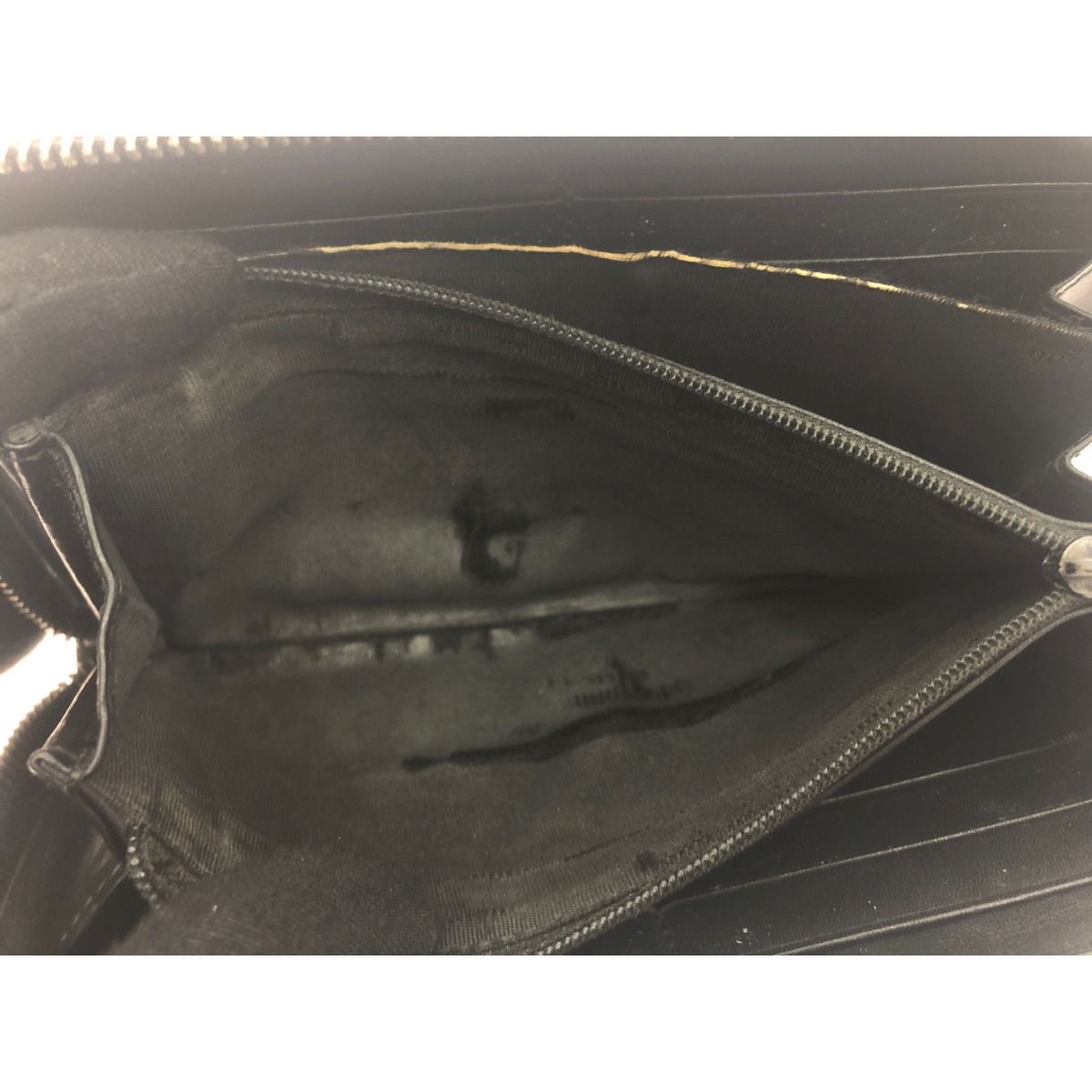 ▽▽GUCCI グッチ ディアマンテ スタッズ ラウンドファスナー 長財布  