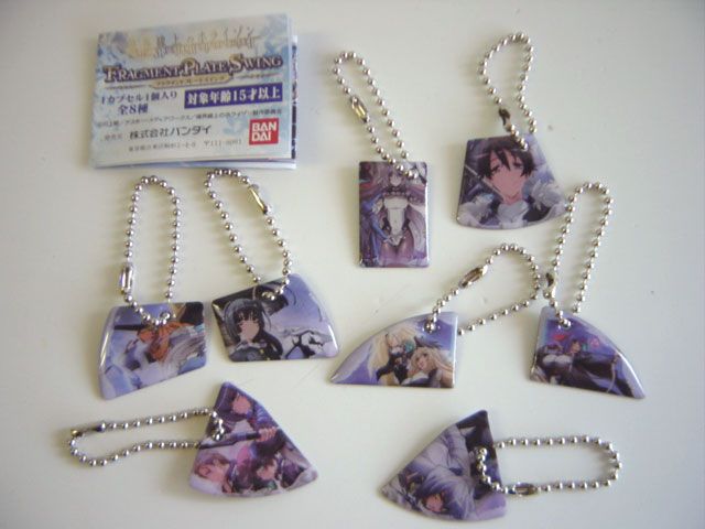 ♯Hkt08GZ境界線上のホライゾンフラグメントプレートスイング8種 ♯Hkt08GZ境界線上のホライゾンフラグメントプレートスイング8種