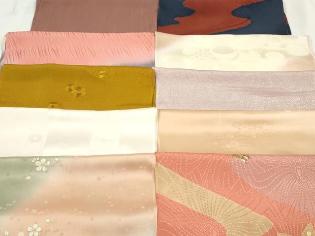 平和屋本店 和装小物 帯揚げ10枚 DZAA10735kh5