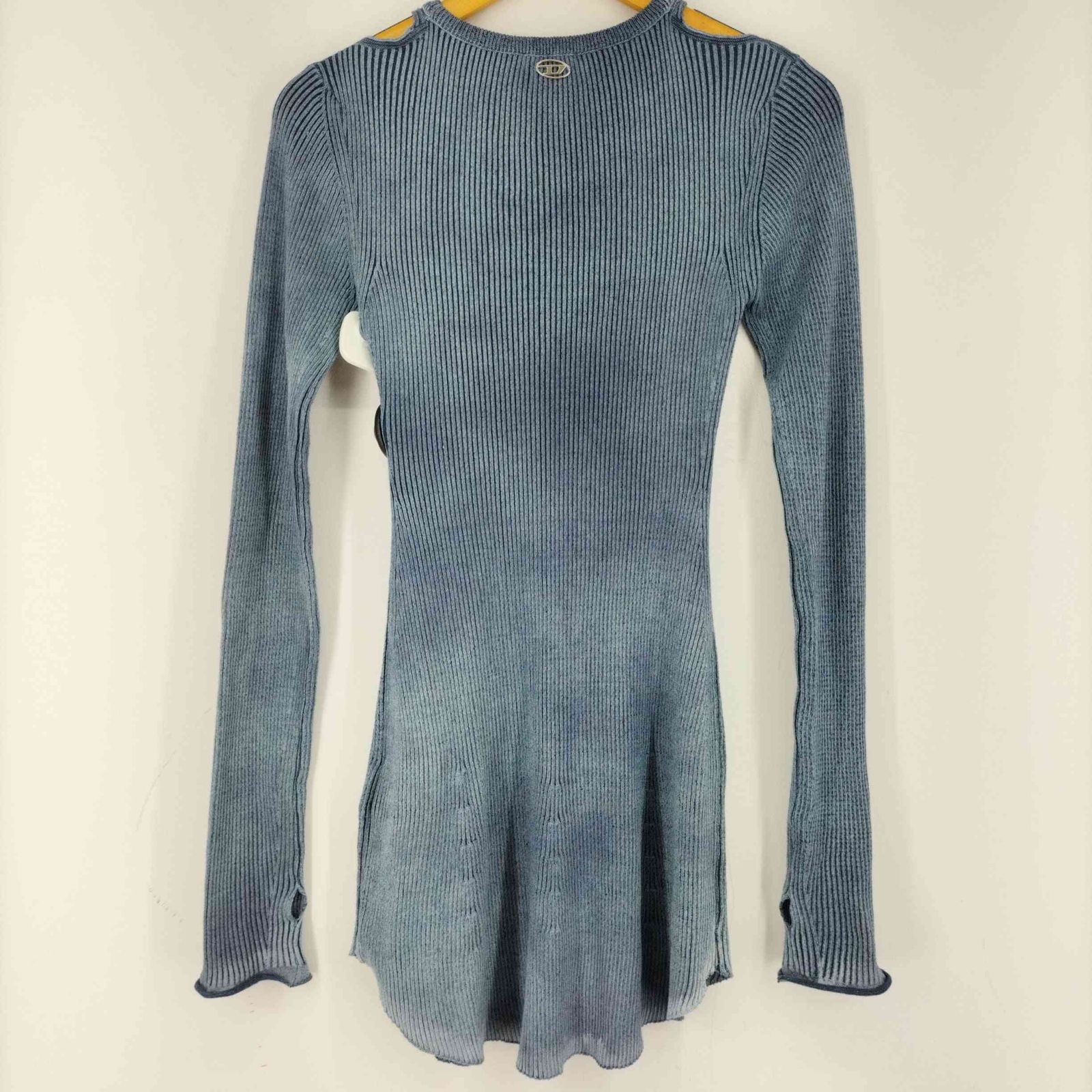 ディーゼル DIESEL 23SS M-Ica コットンニットレイヤードワンピース  