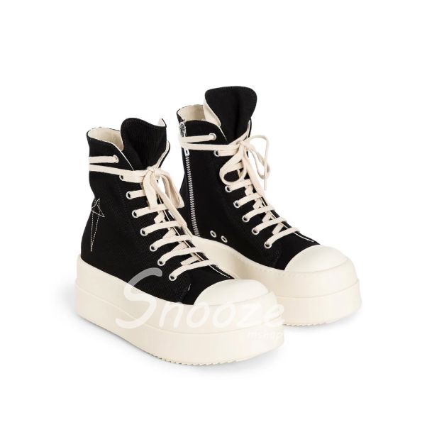 rick owens drkshdw high-top mega bumper sneakers